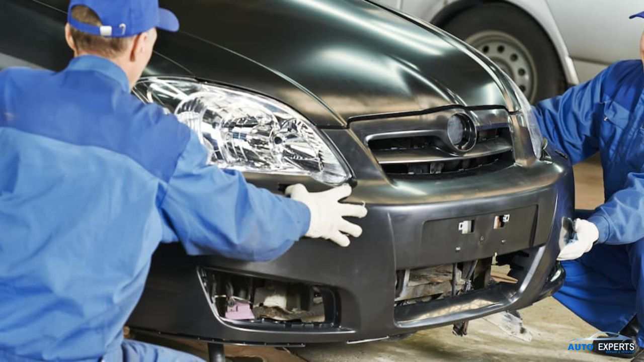 Car paint and bumper repair