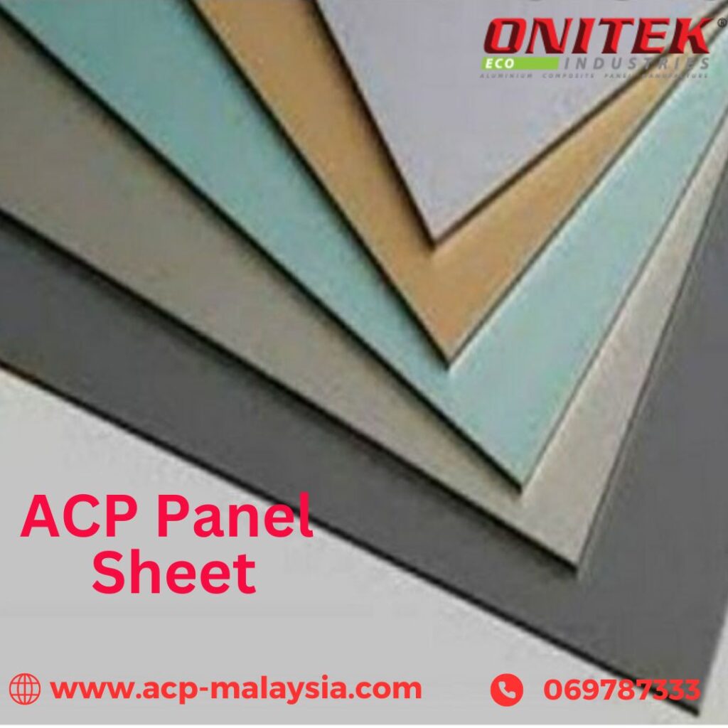 ACP panel sheet