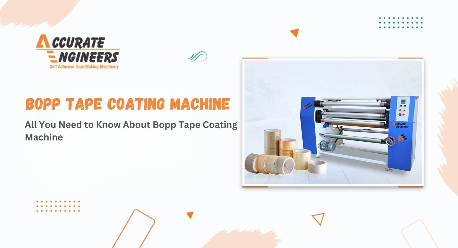 Bopp Tape Coating Machine