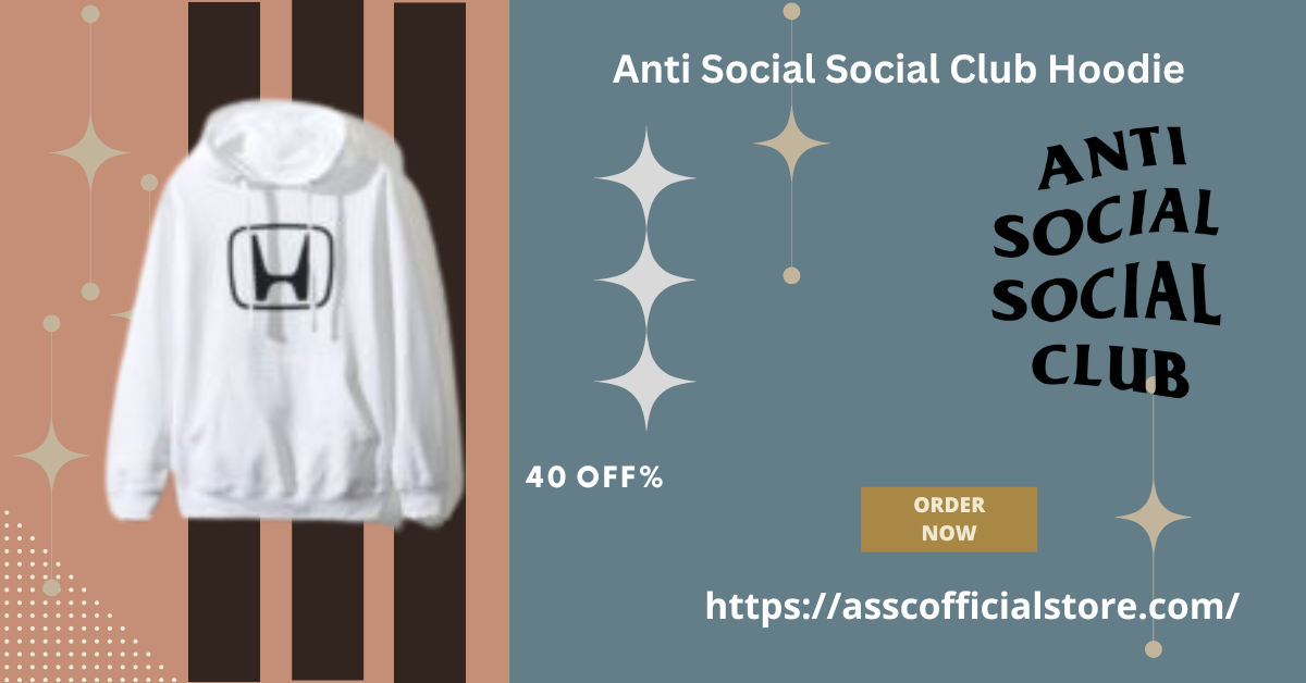 Anti Social Social Club Hoodie x Honda