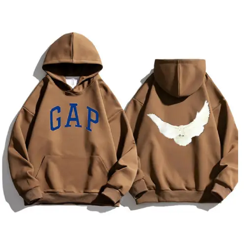 write a intro of on"Buy Brown Yeezy Gap Balenciaga Dove Hoodie" of 1200 4words