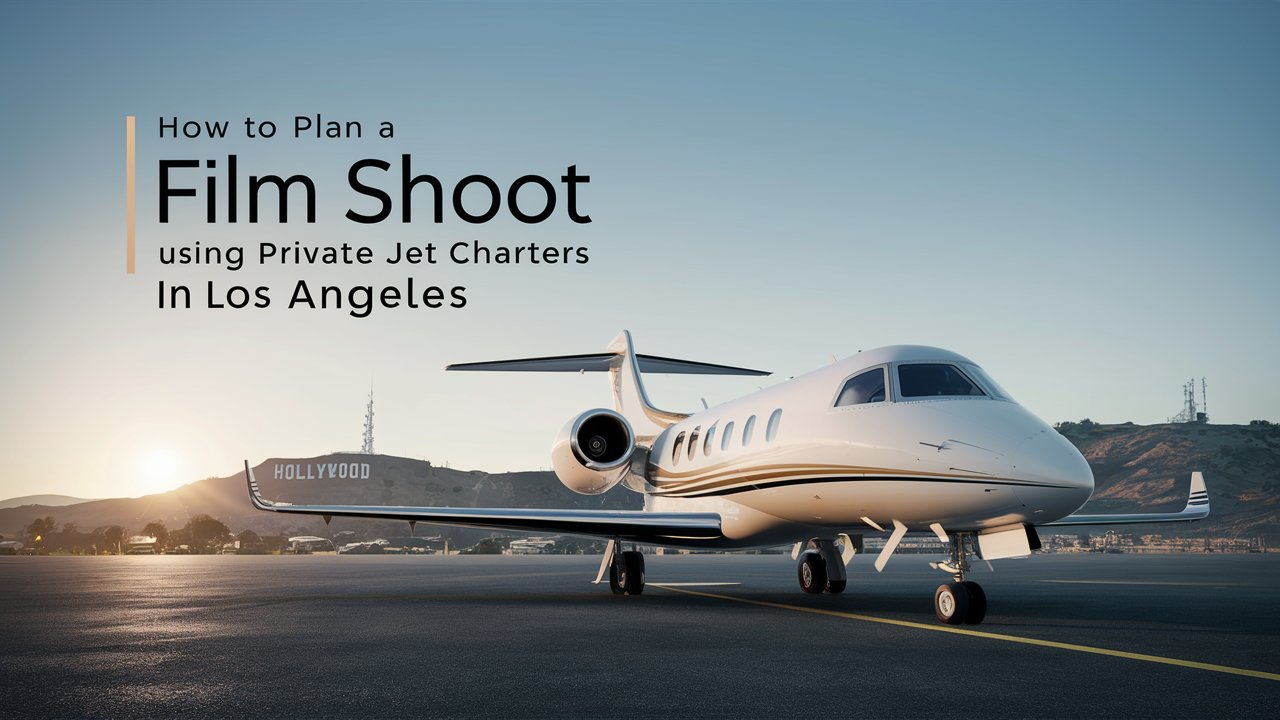 How to Plan a Film Shoot Using Private Jet Charters in Los Angeles