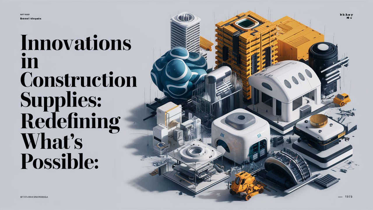 Innovations in Construction Supplies: Redefining What's Possible