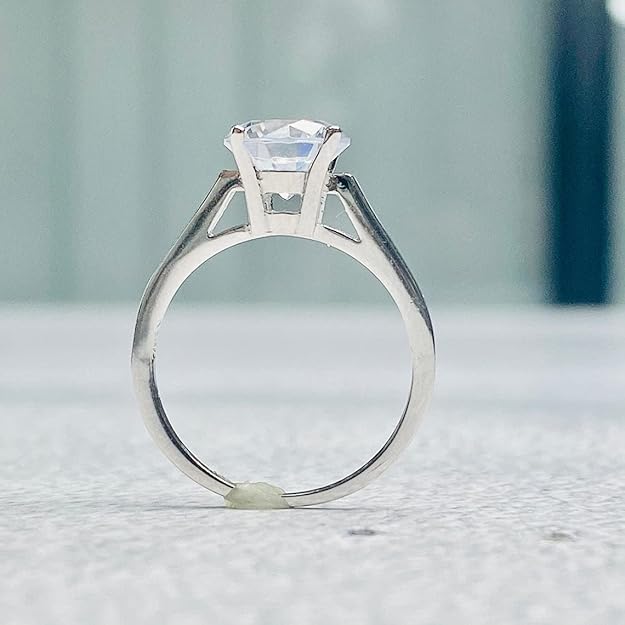 Cathedral Solitaire Engagement Rings