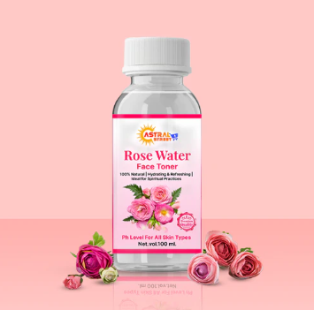 Rose water face toner