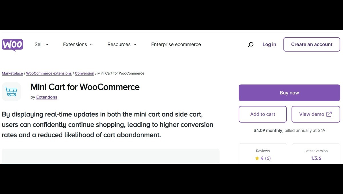 WooCommerce Mini Carts