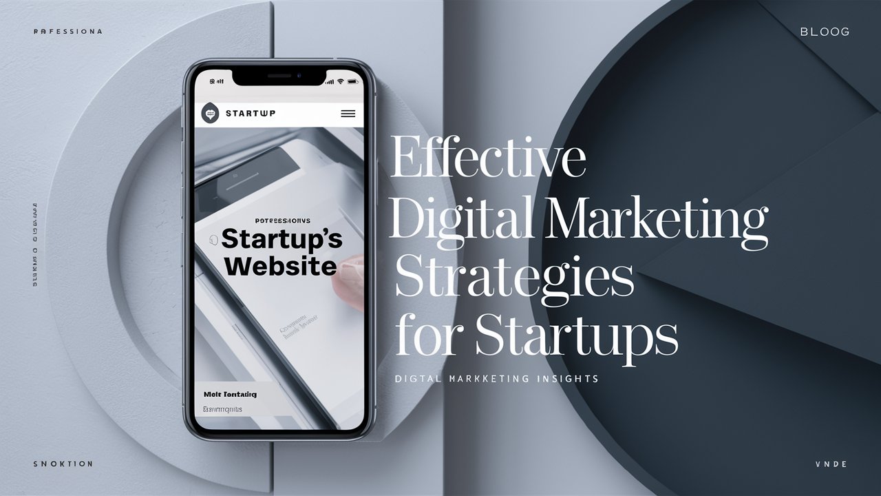 Effective Digital Marketing Strategies for Startups