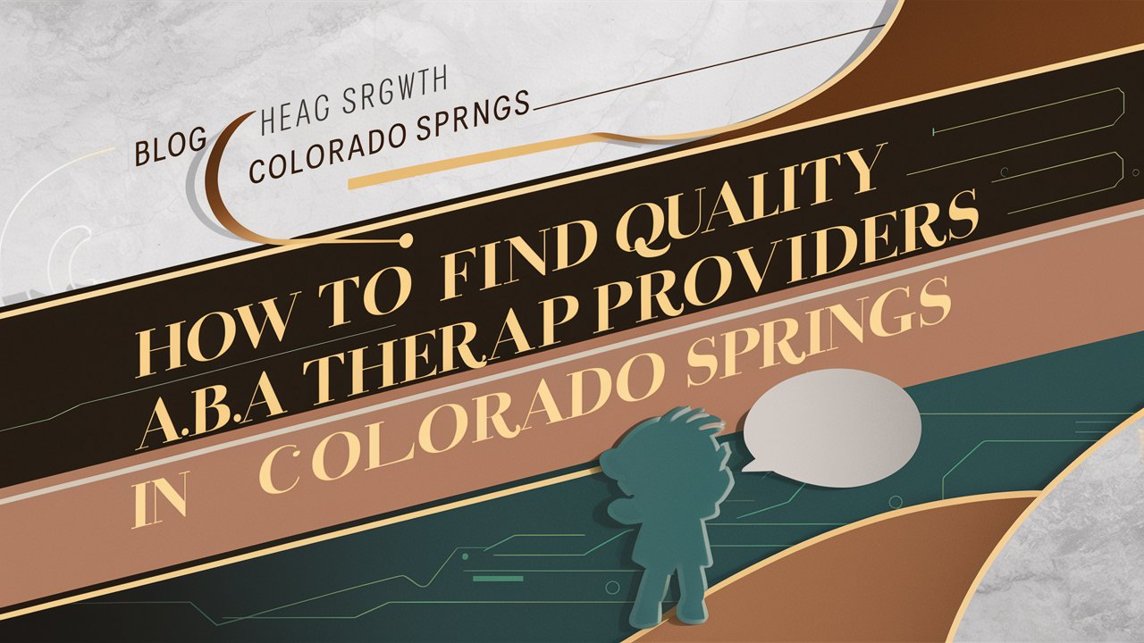 How to Find Quality ABA Therapy Providers in Colorado Springs?