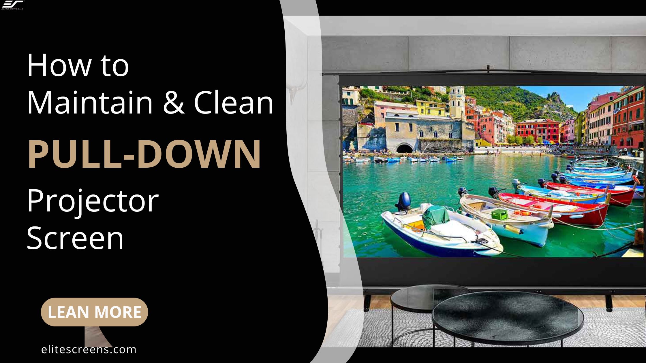 How to Maintain and Clean Your Pull Down Projector Screen