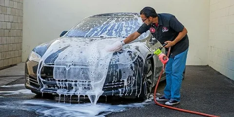 car wash at home in Dubai