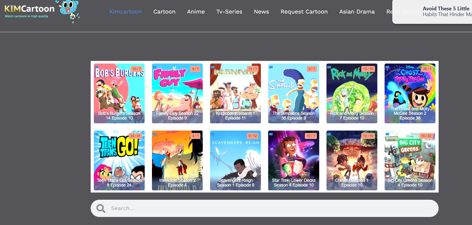 KimCartoon: Your Go-To Platform for Free Cartoon Streaming