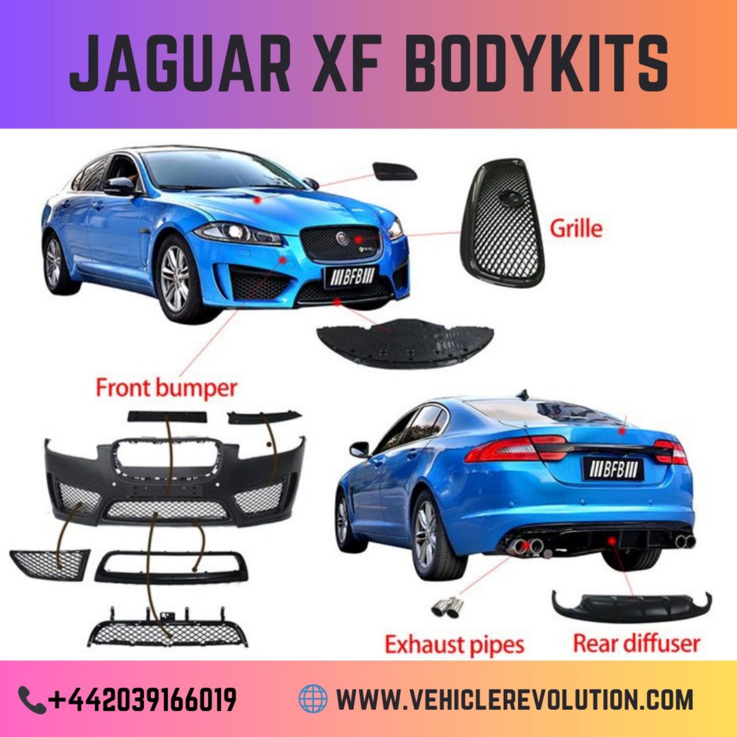 Jaguar XE bodykits