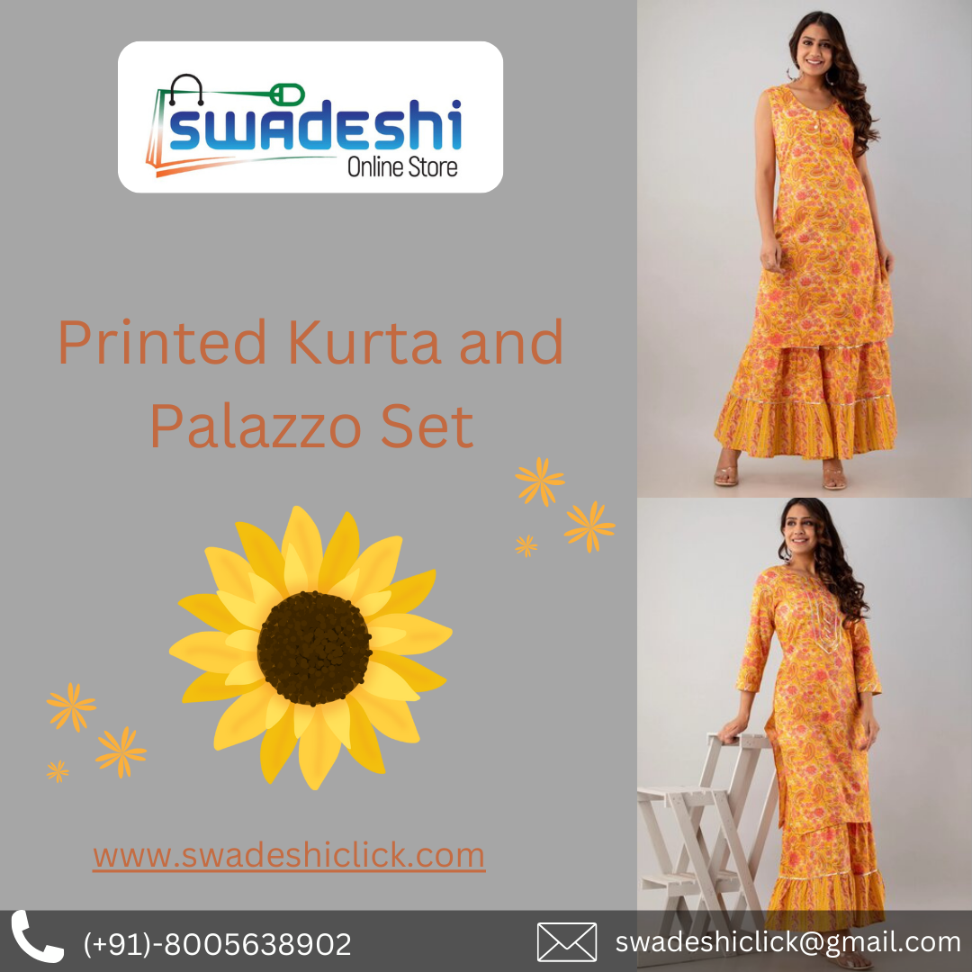 palazzo kurti set online