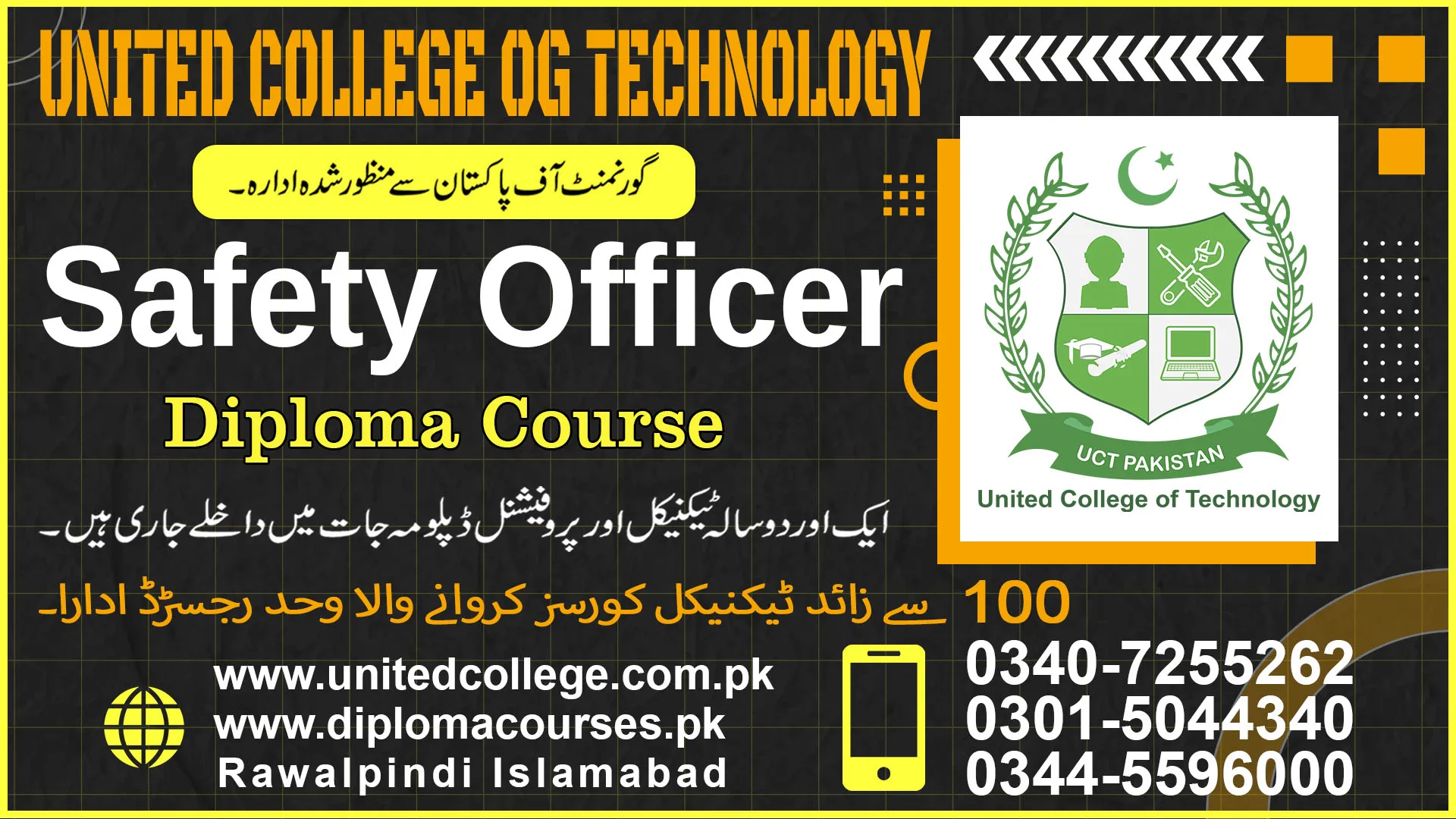 Safety Officer course in Rawalpindi