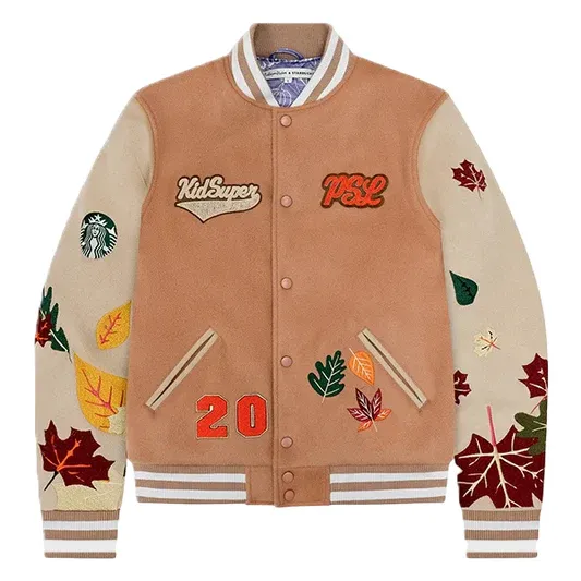 Travis Scott x Jordan Varsity Jacket Front1