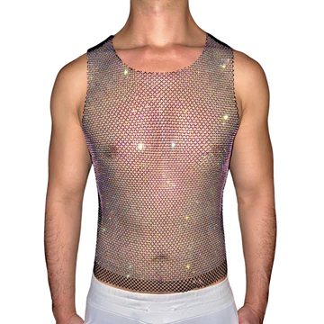 Rhinestone tank top