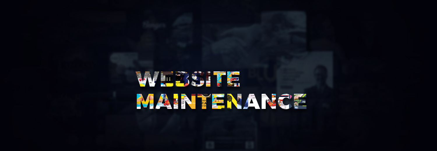 Website maintenance